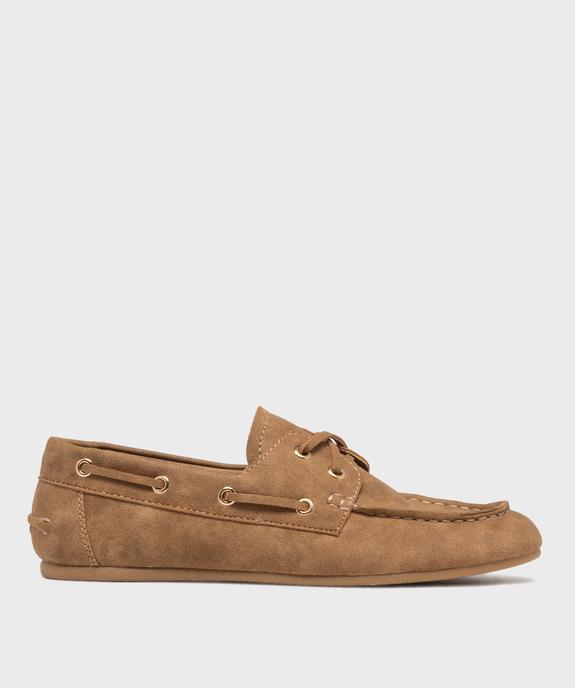 Mocassins à lacets souples et légers femme vue1 - FOLLOW ME - GEMO