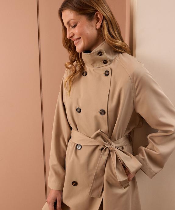 Trench long femme - LuluCastagnette vue1 - LULUCASTAGNETTE - GEMO