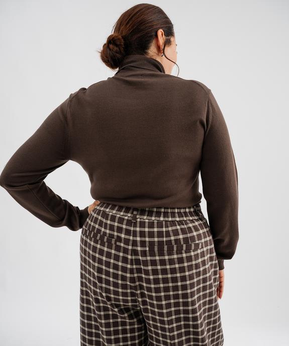 Pull col roulé en maille fine homme vue2 - GEMO 4G HOMME - GEMO