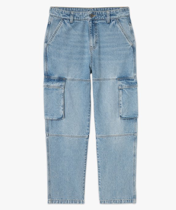 Jean large esprit cargo homme vue4 - GEMO 4G HOMME - GEMO