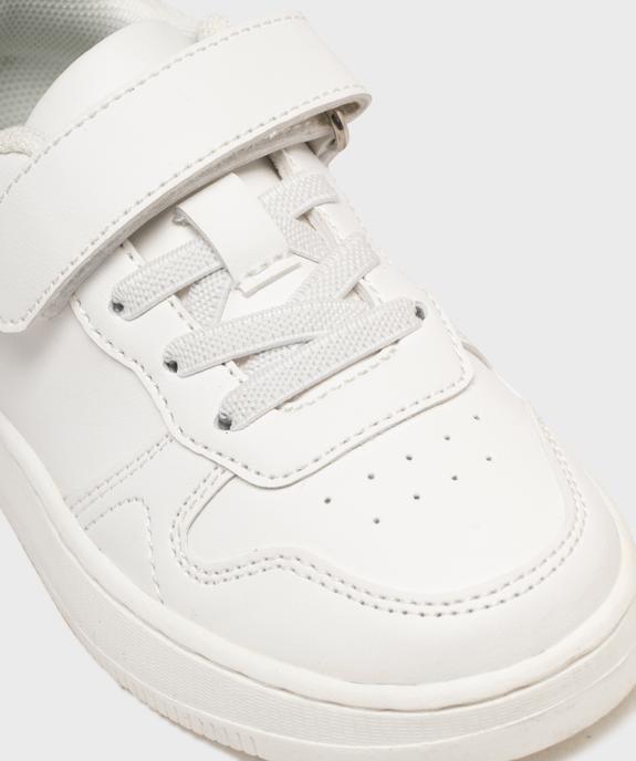 Baskets à scratch unies garçon - 5 Miles vue6 - 5 MILES - GEMO