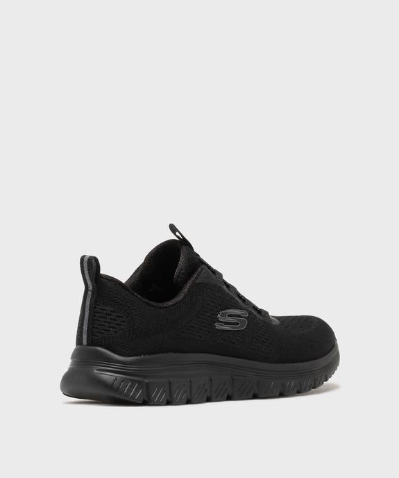 Baskets femme  Skechers Graceful 4.0- Fast Chance vue4 - SKECHERS - GEMO