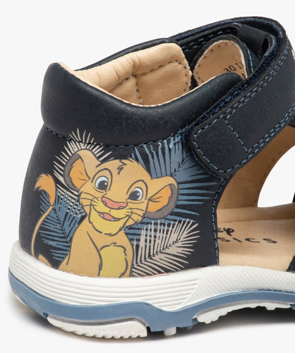 Sandales bébé garçon imprimées Roi Lion - Disney vue6 - ROI LION - GEMO