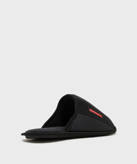 Chaussons mules en velours doux homme vue4 - GEMO(HOMWR HOM) - GEMO