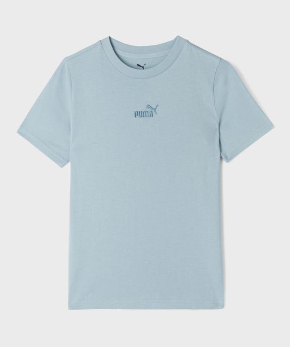 Tee-shirt manches courtes avec logo brodé garçon - Puma vue1 - PUMA - GEMO