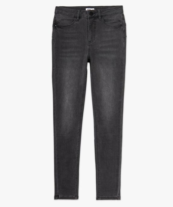 Jean skinny effet push-up taille haute femme vue4 - GEMO(FEMME PAP) - GEMO