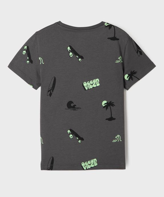 Tee-shirt garçon esprit skate vue3 - GEMO (ENFANT) - GEMO