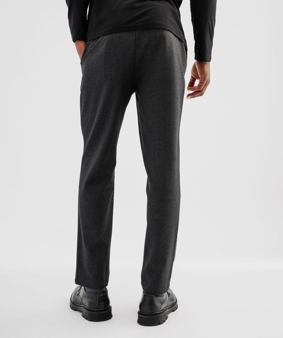 Pantalon de costume coupe slim homme vue4 - GEMO (HOMME) - GEMO