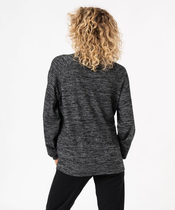 Tee-shirt de grossesse avec zips sur les côtés vue3 - GEMO (MATER) - GEMO