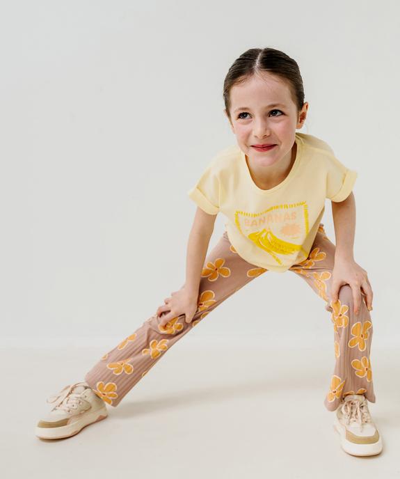 Legging flare fille vue5 - GEMO 4G FILLE - GEMO