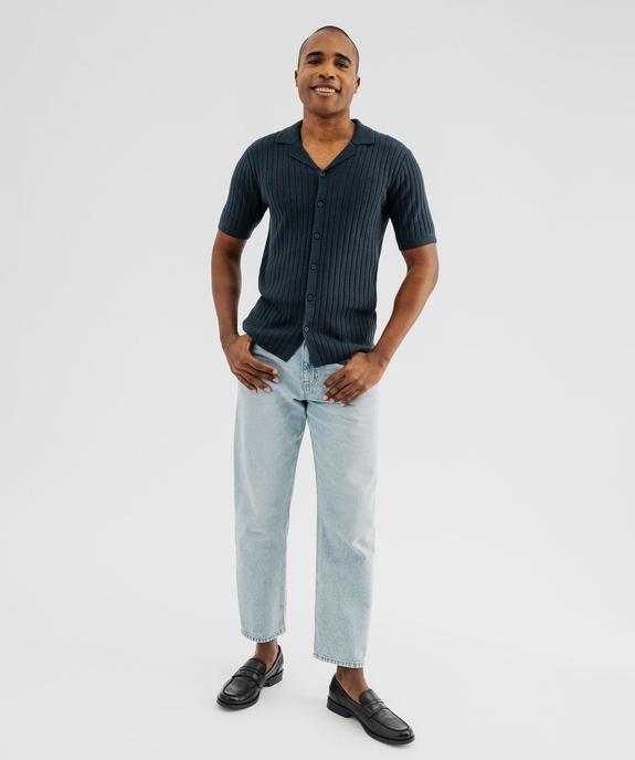 Jean coupe loose délavé homme vue4 - GEMO (HOMME) - GEMO