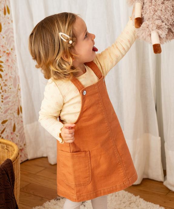 Ensemble 2 pièces robe + tee-shirt manches longues bébé fille vue9 - GEMO(BEBE DEBT) - GEMO