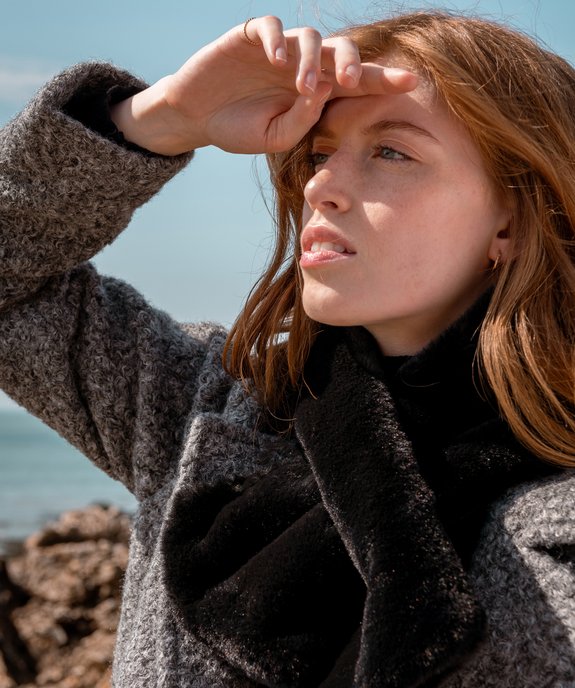 Écharpe femme en fourrure imitation vue4 - GEMO (ACCESS) - GEMO