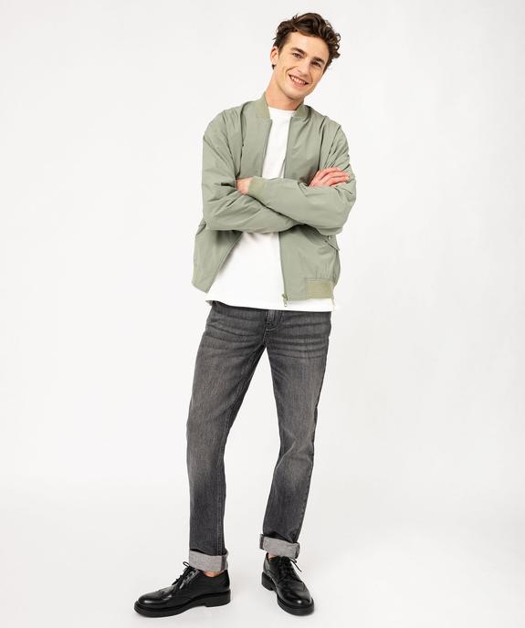 Jean coupe Slim délavé homme vue5 - GEMO (HOMME) - GEMO