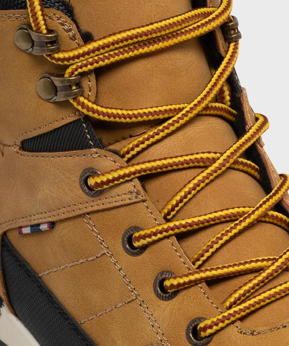 Boots fourrées à semelle sport homme vue6 - URBAN STEPS - GEMO