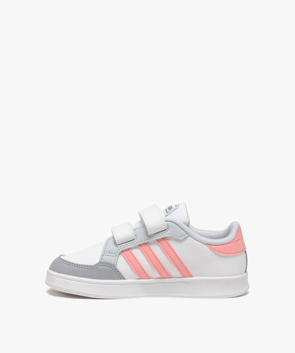 Tennis fille à double scratch – Adidas Breaknet vue3 - ADIDAS - GEMO