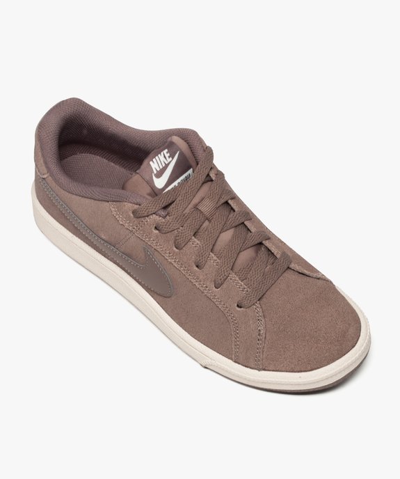 Basket basse en cuir suédé - Nike Court Royale Suede vue5 - NIKE - GEMO