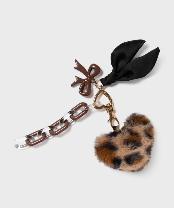 Porte-clés avec 4 breloques vue1 - GEMO (ACCESS) - GEMO