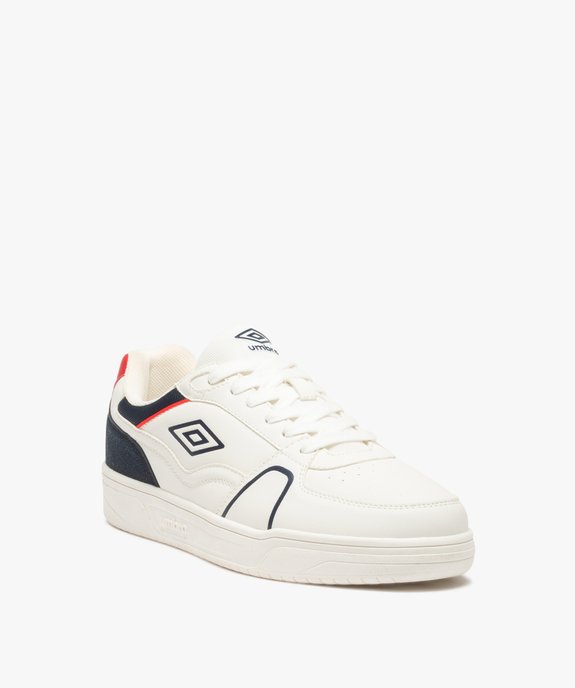 Baskets homme style rétro à détails colorés – Umbro Pablo vue3 - UMBRO - GEMO