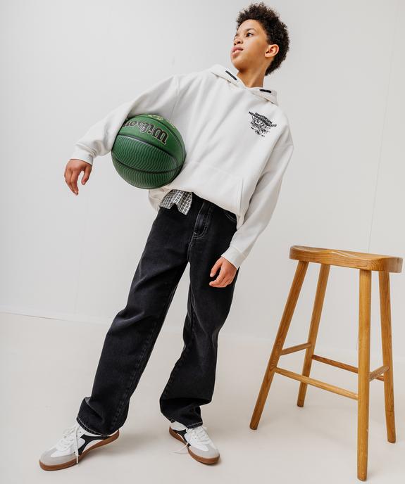 Jean loose en denim teinté garçon vue5 - GEMO 4G GARCON - GEMO