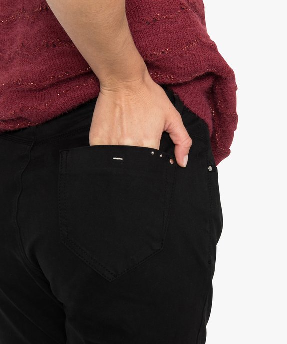 Pantalon femme slim effet push-up vue2 - GEMO(FEMME PAP) - GEMO