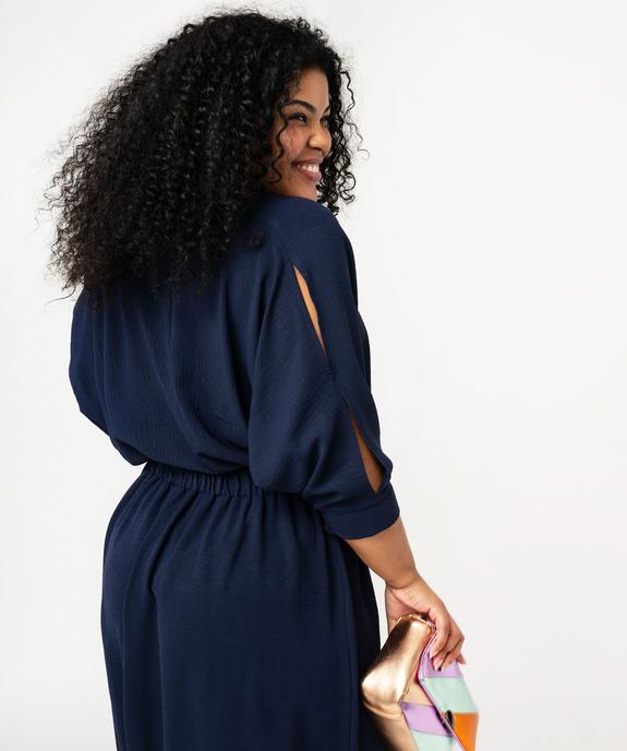 Blouse à manches chauve-souris femme grande taille vue3 - GEMO (G TAILLE) - GEMO