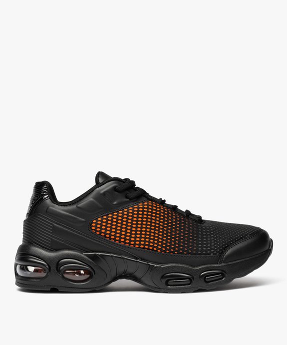 Baskets running en mesh renforcé avec semelle à bulle d'air homme  vue2 - 5 MILES - GEMO