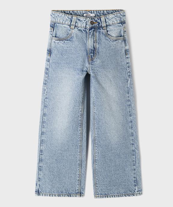 Jean Straight taille ajustable fille vue1 - GEMO 4G FILLE - GEMO