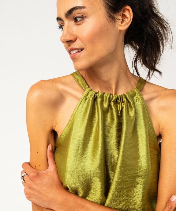 Blouse sans manches avec col ajustable femme  vue2 - GEMO(FEMME PAP) - GEMO