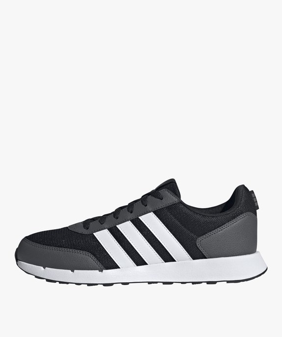 Baskets homme en mesh style running avec bandes contrastantes - Adidas vue3 - ADIDAS - GEMO