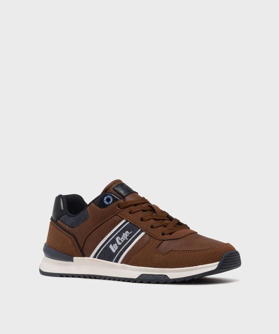 Baskets de ville multimatières homme - Lee Cooper  vue2 - LEE COOPER - GEMO