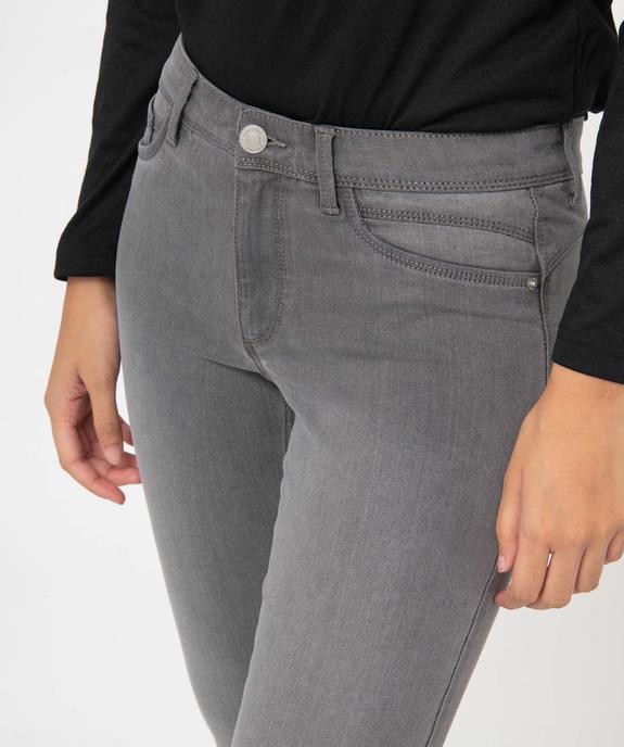 Jegging femme taille haute vue2 - GEMO 4G FEMME - GEMO