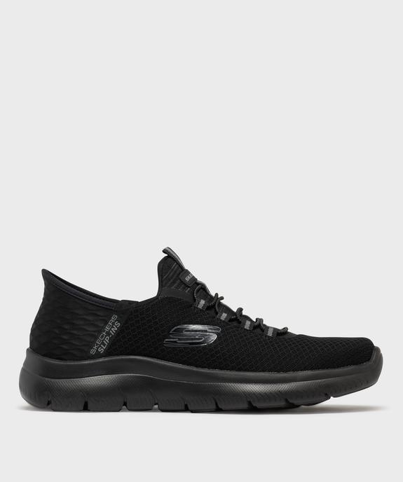 Baskets Slip-ins Summits en toile homme - Skechers vue1 - SKECHERS - GEMO