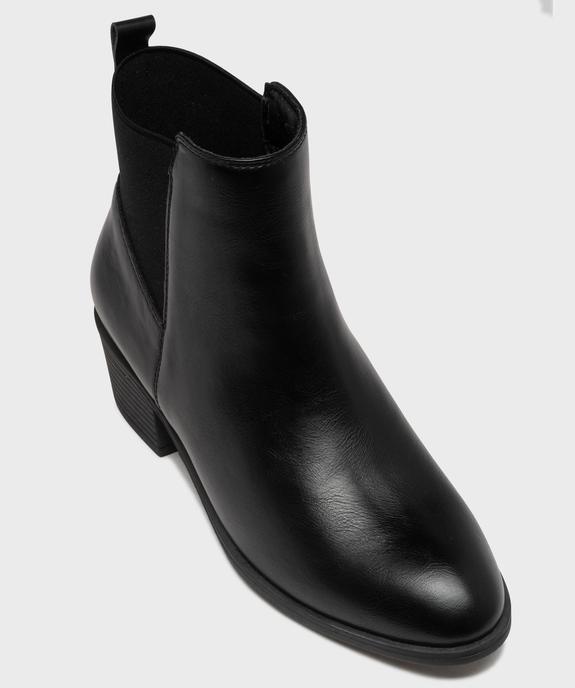 Bottines à talon avec élastique à la cheville femme - Valentina Baldano vue5 - VALENTINA BALDA - GEMO