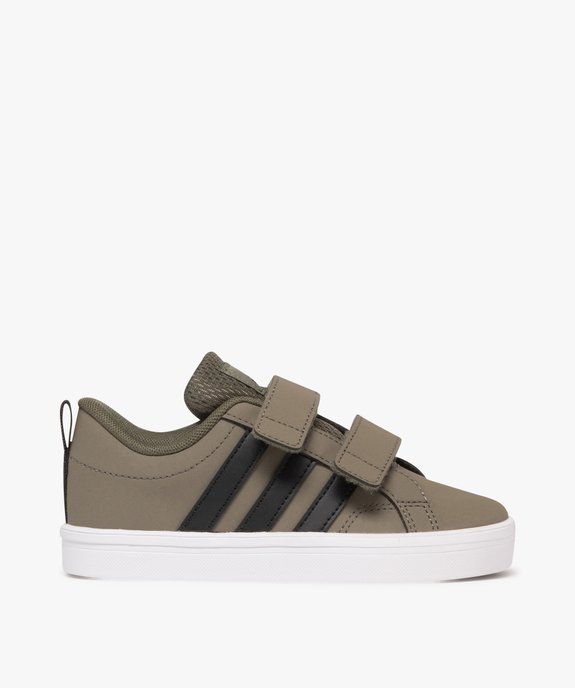 Baskets garçon à double scratch et avec bandes contrastantes - Adidas vue1 - ADIDAS - GEMO