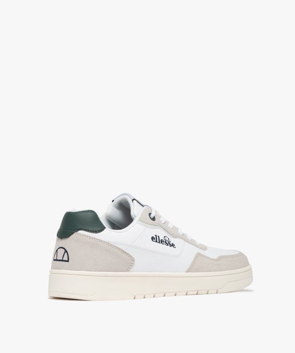 Baskets homme bi-matières à lacets style rétro - Ellesse vue4 - ELLESSE - GEMO