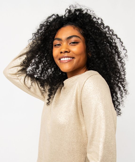 Sweat pailleté femme vue5 - GEMO(FEMME PAP) - GEMO