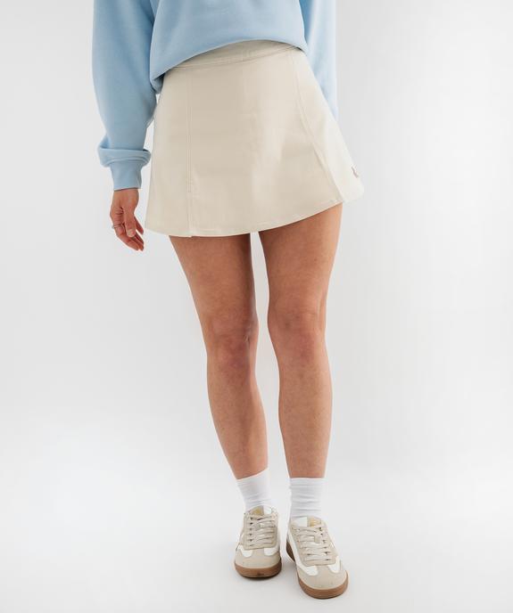 Jupe short en coton fille - LuluCastagnette x Alizée vue1 - LULUCASTAGNETTE - GEMO