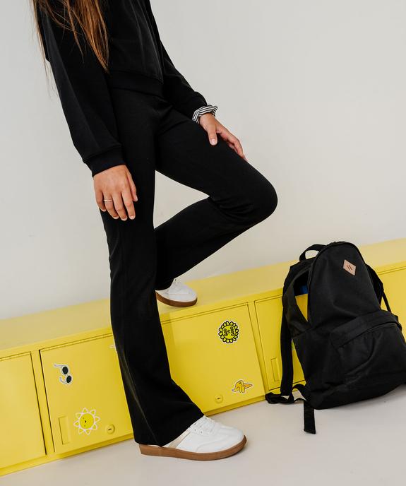 Pantalon de jogging coupe flare fille vue11 - GEMO 4G FILLE - GEMO