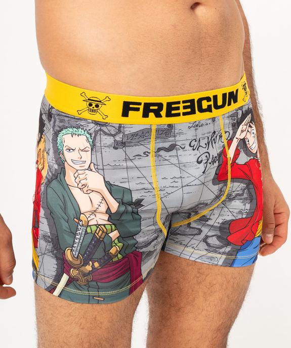 Boxer microfibre douce imprimée One Piece garçon - Freegun vue2 - FREEGUN - GEMO