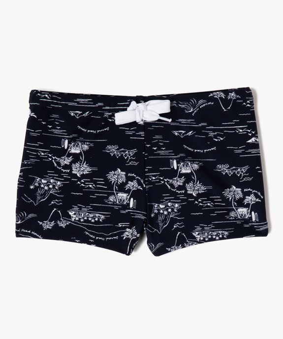 Maillot de bain bébé garçon imprimé palmiers vue1 - GEMO (ENFANT) - GEMO