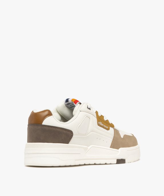 Baskets homme à semelle épaisse détails en suédine Daniel - Ellesse vue4 - ELLESSE - GEMO