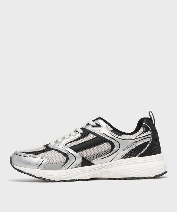 Baskets Curtis en mesh légères homme - Ellesse vue3 - ELLESSE - GEMO