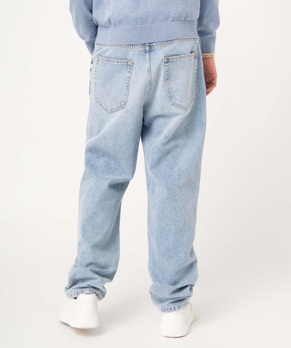 Jean homme loose délavé vue3 - GEMO (HOMME) - GEMO