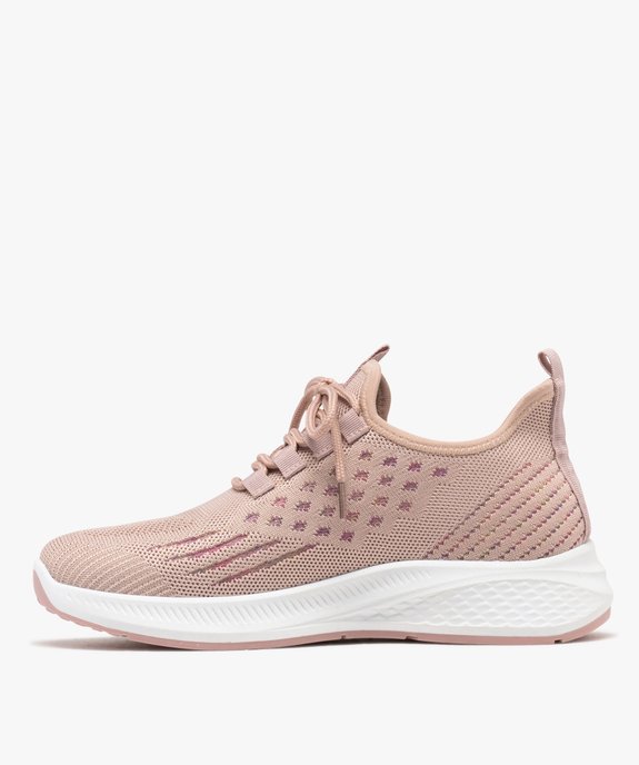 Baskets running en mesh à lacets femme - Valentina Baldano vue4 - VALENTINA BALDA - GEMO