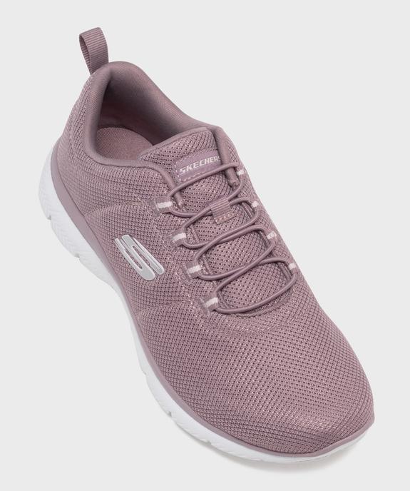 Baskets en mesh ultra légères à lacets femme - Skechers  vue5 - SKECHERS - GEMO