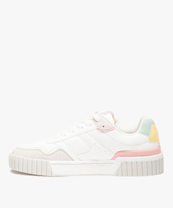 Baskets femme colorées à lacets – Ellesse Tania vue3 - ELLESSE - GEMO