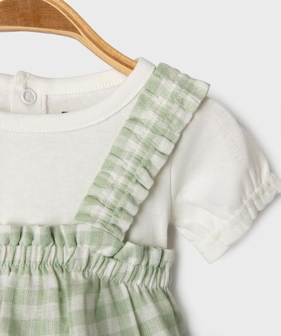 Ensemble 3 pièces bébé fille body, blouse et culotte vue3 - GEMO(BB COUCHE) - GEMO