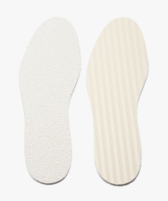 Semelles hygiène 100% coton femme vue1 - GEMO(ENTRETIEN) - GEMO