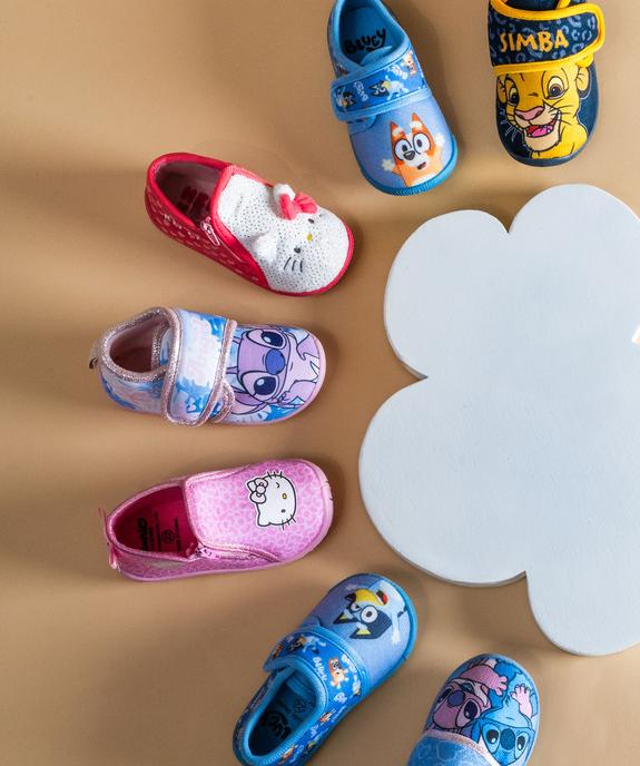  Chaussons fermeture scratch motif Le Roi Lion bébé garçon - Disney vue6 - ROI LION - GEMO